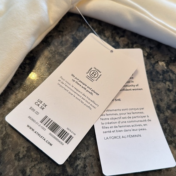 Athleta retroplush II hoodie NWT 3X - Picture 9 of 10